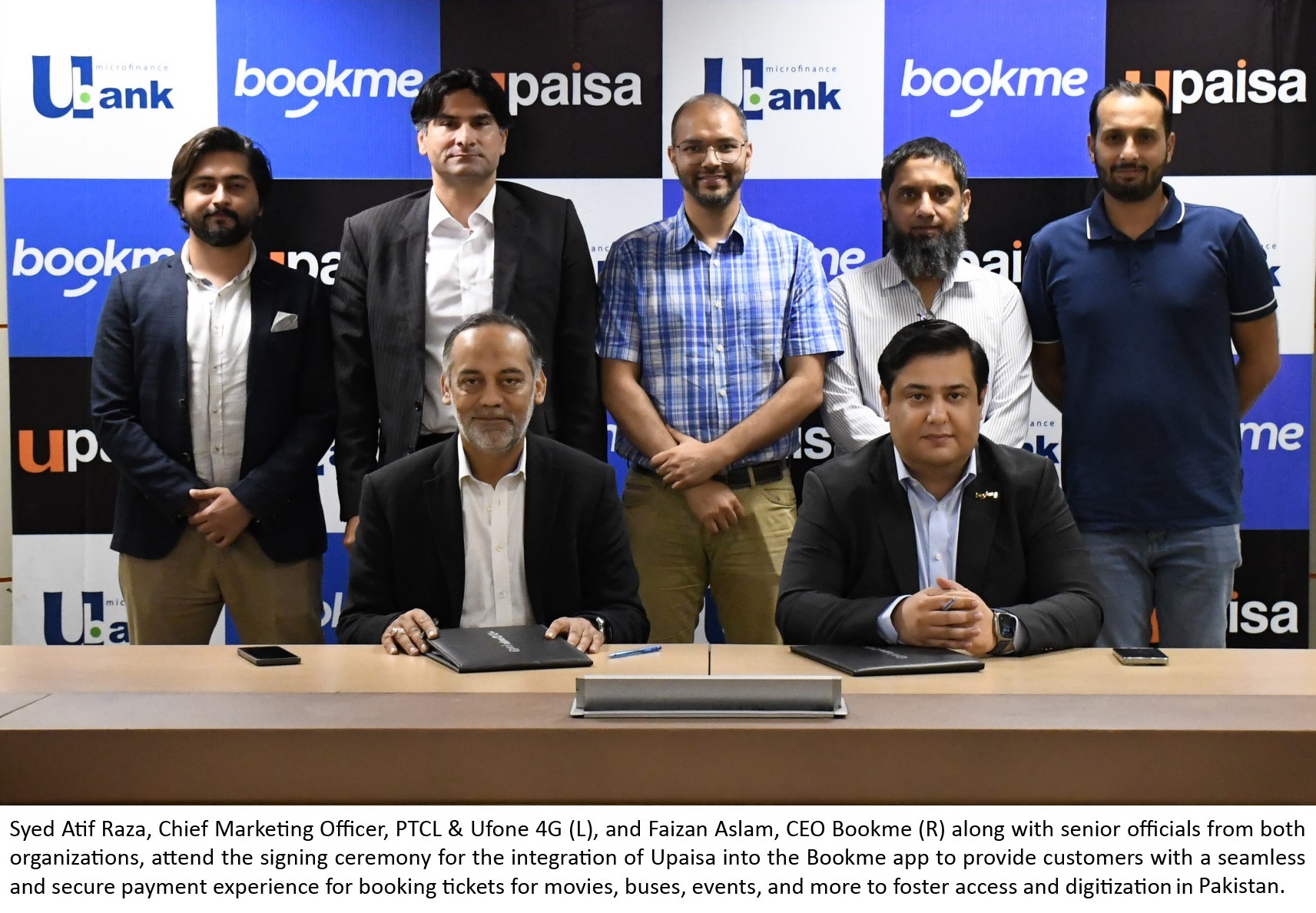 UPaisa integrated into Bookme to enhance the ticket purchasing experience