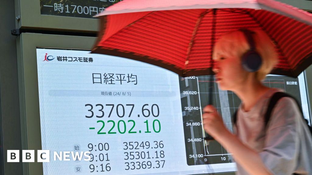 Asia stocks plunge after shares fell sharply last week