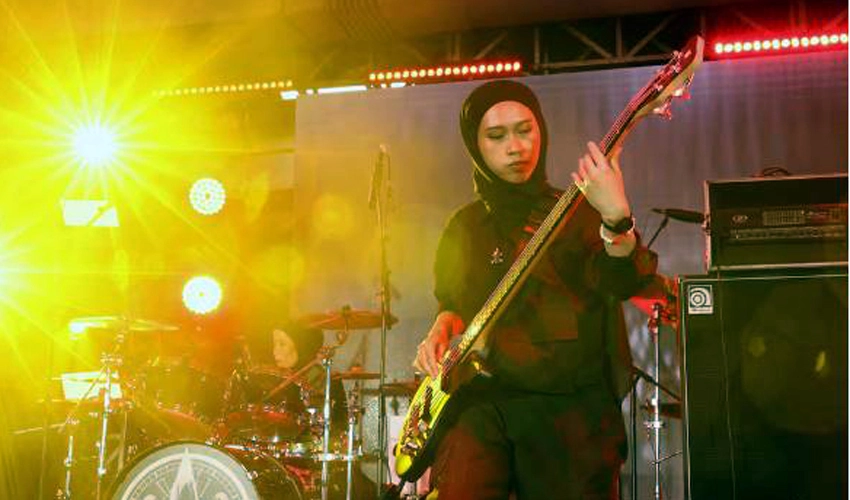 Indonesian Muslim metal group braces for biggest stage yet