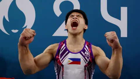 Reuters Philippines gymanstics gold medalist Carlos Yulo