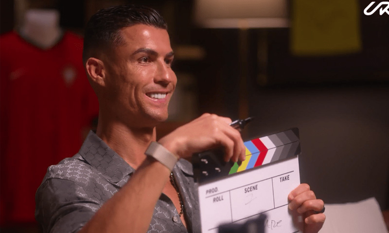 Ronaldo launches YouTube channel