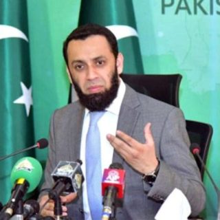 information minister attaullah tarar addressing a press conference in islamabad photo radio pakistan