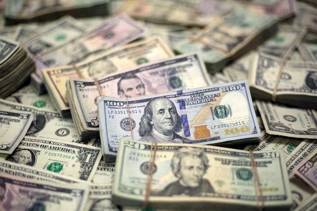 us dollar banknotes are seen in this photo illustration taken february 12 2018 file photo reuters