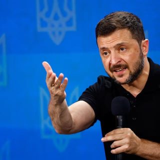 ukraine s president volodymyr zelenskiy holds a press conference in kyiv ukraine on august 27 2024 photo reuters