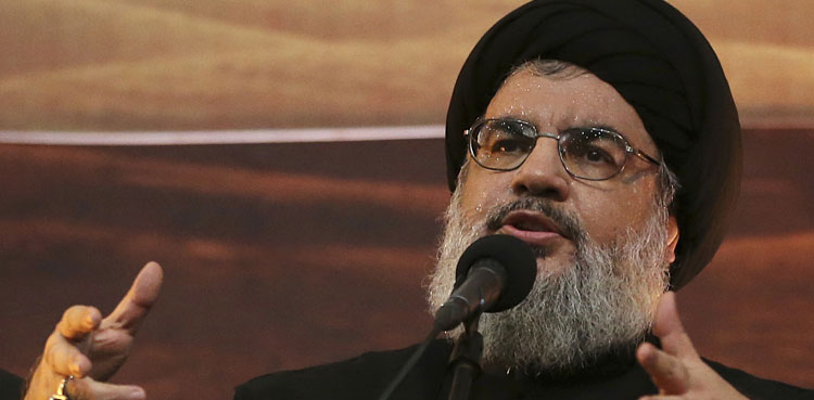 Hezbollah chief denounces Israeli attacks as warplane sonic booms rattle Beirut