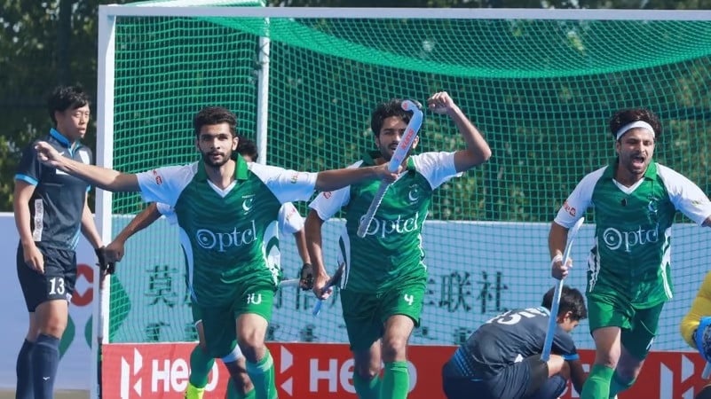 pakistan vs japan hockey match in the asian champions trophy 2024