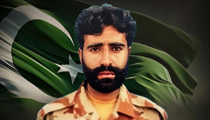 Havildar Jamshed Khan Shaheed. — ISPR