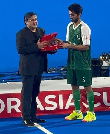 Dar Hockey Academy's Sufyan tops scoring charts at Junior Asia Cup