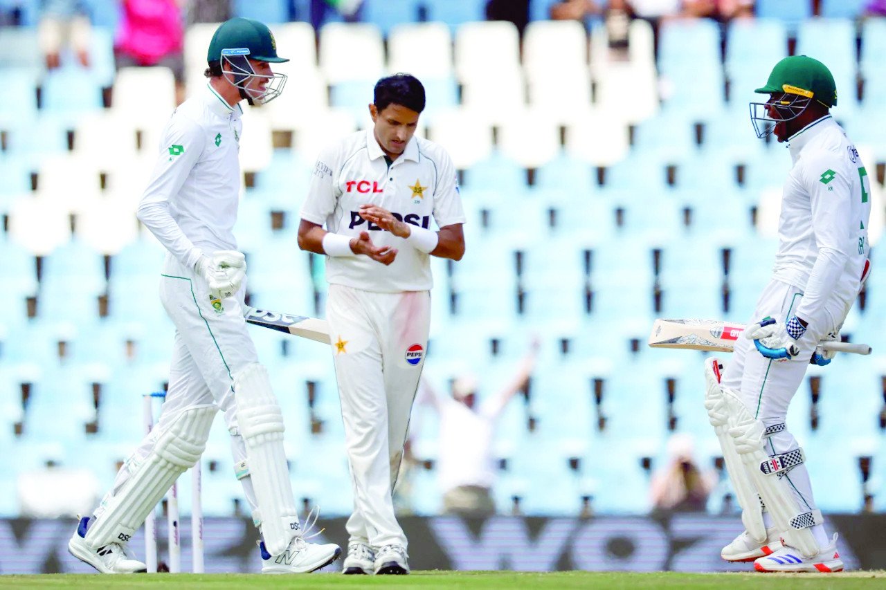 marco jansen and kagiso rabada added 51 off eight overs to take south africa home from 99 for 8 photo afp