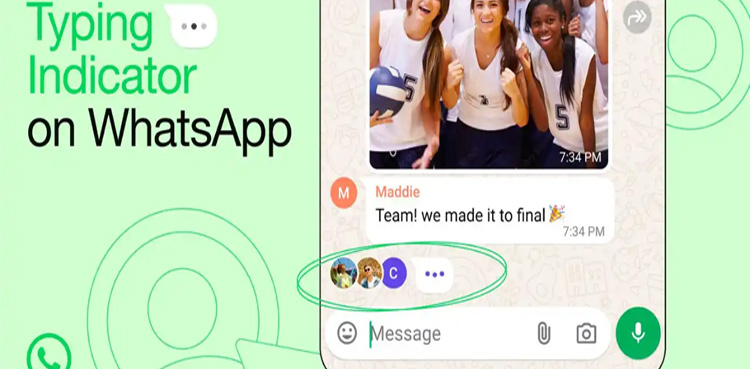 WhatsApp's to roll out new typing indicators for real-time engagement