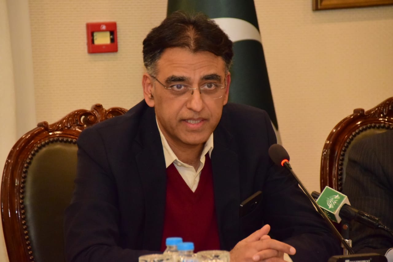 former pti leader asad umar photo file