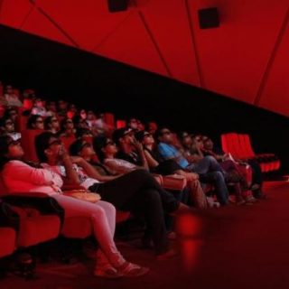 cinema goers wearing 3d glasses watch a movie at a multiplex photo reuters