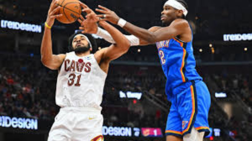 NBA-best Cavs win 11th in a row to end 15-game thunder streak