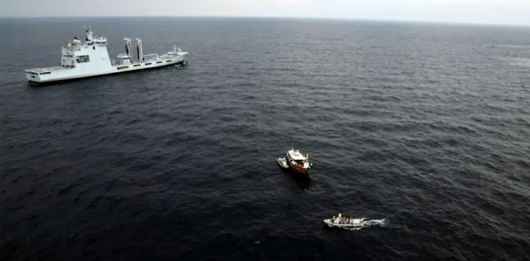 Pakistan Navy seizes drugs worth $1 million in North Arabian Sea