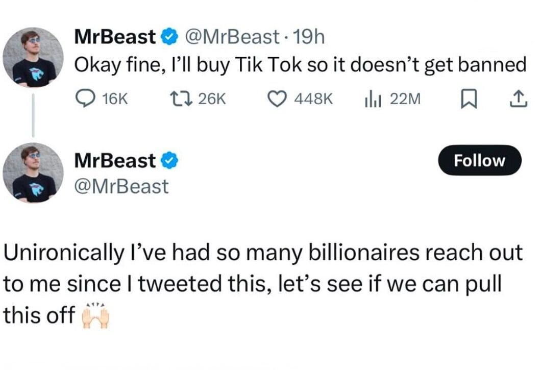 MrBeast on X