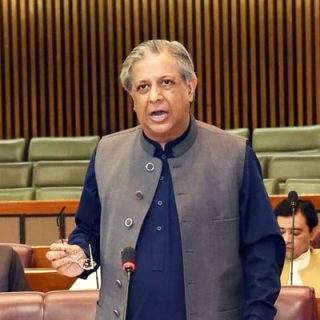 federal minister for law and justice senator azam nazeer tarar addressing a national assembly session on friday april 19 2024 photo facebook national assembly