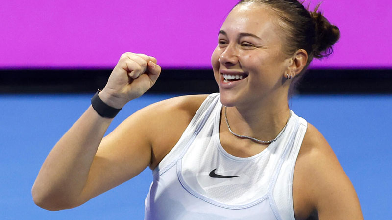 Anisimova beats Ostapenko in Qatar final to claim first WTA 1000 title