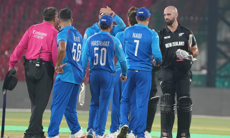 Champions Trophy, New Zealand defeated Afghanistan in a warm -up match