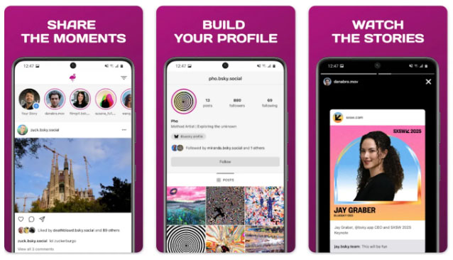 Instagram Faces Competition From Bluesky-Based Pinksky