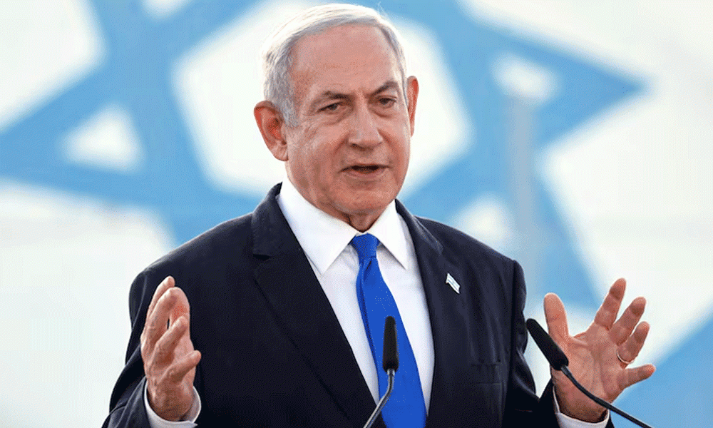 before departing netanyahu told reporters he would discuss victory over hamas countering iran and freeing all hostages when he meets president donald trump on tuesday photo afp