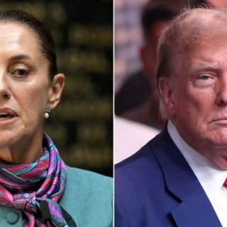 mexico s president claudia sheinbaum and us president donald trump have agreed to pause the imposition of 25 tariffs on mexican exports for one month photo file