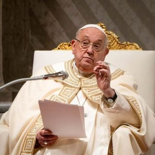 pope francis is suffering from double pneumonia photo afp