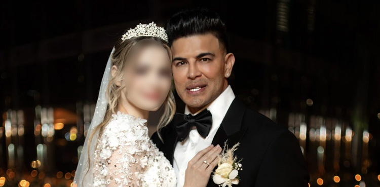 Sahil Khan got married with Milena Aleksandra at Burj Khalifa