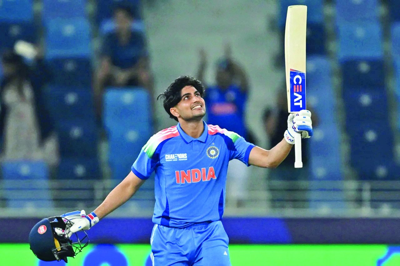 shubman gill dug deep for his slowest odi hundred