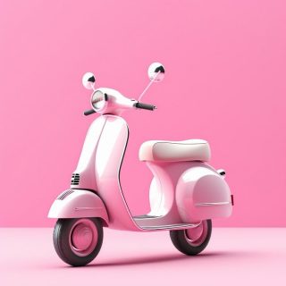 pink bike