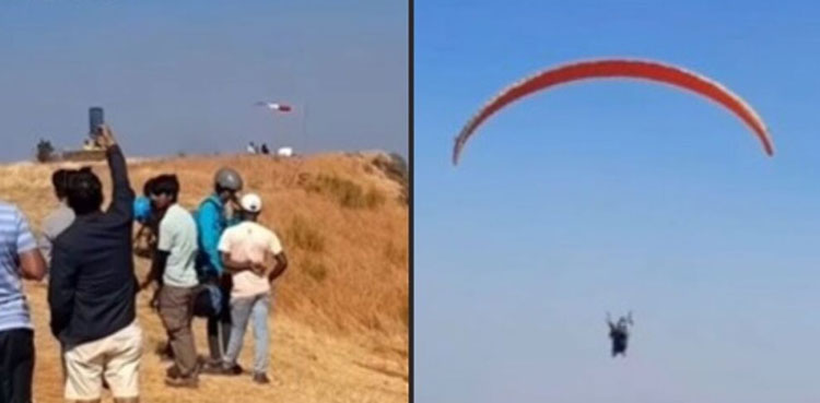 Student paraglides to exam venue, skips traffic