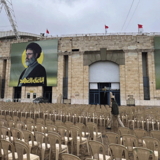 Tens of thousands mourn Hezbollah's slain leader Nasrallah in mass funeral