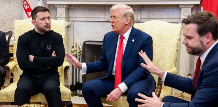 Trump and Zelensky clash in Oval Office shouting match