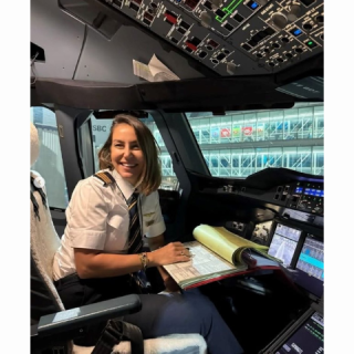 g k e k bra y ld r m in the cockpit of an airbus a380 dubai uae feb 25 2025 dha photo