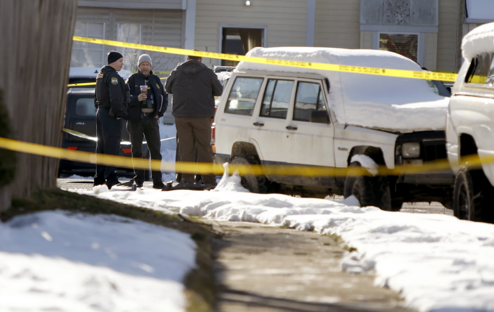 crime scene at the virginia beach photo ap