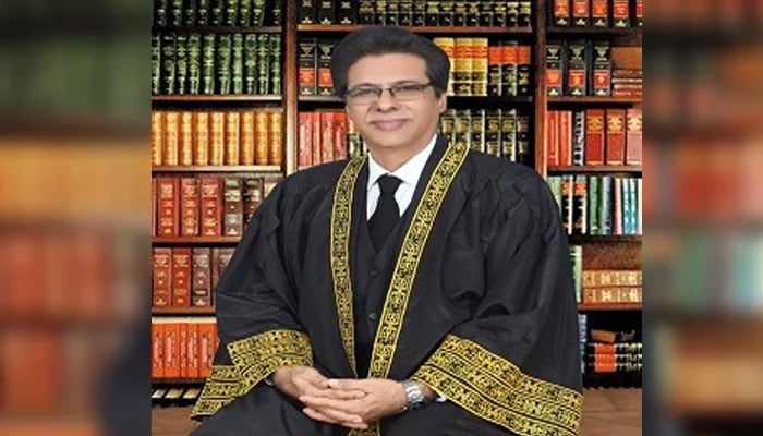 Supreme Courts Justice Muhammad Ali Mazhar. — SC website