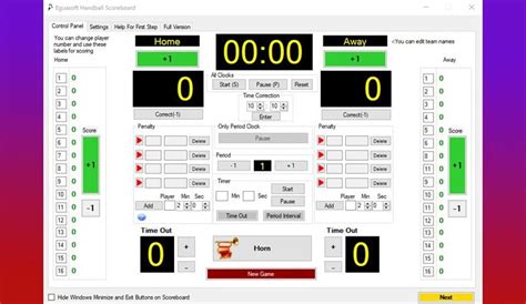 Eguasoft Volleyball Scoreboard 3.6.0.0