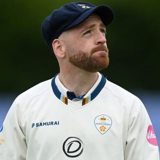 Derbyshire allrounder Lloyd stands down as captain