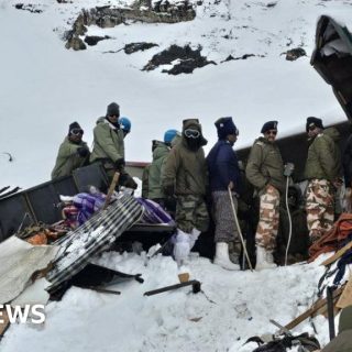 Dozens found alive in metal containers after India avalanche