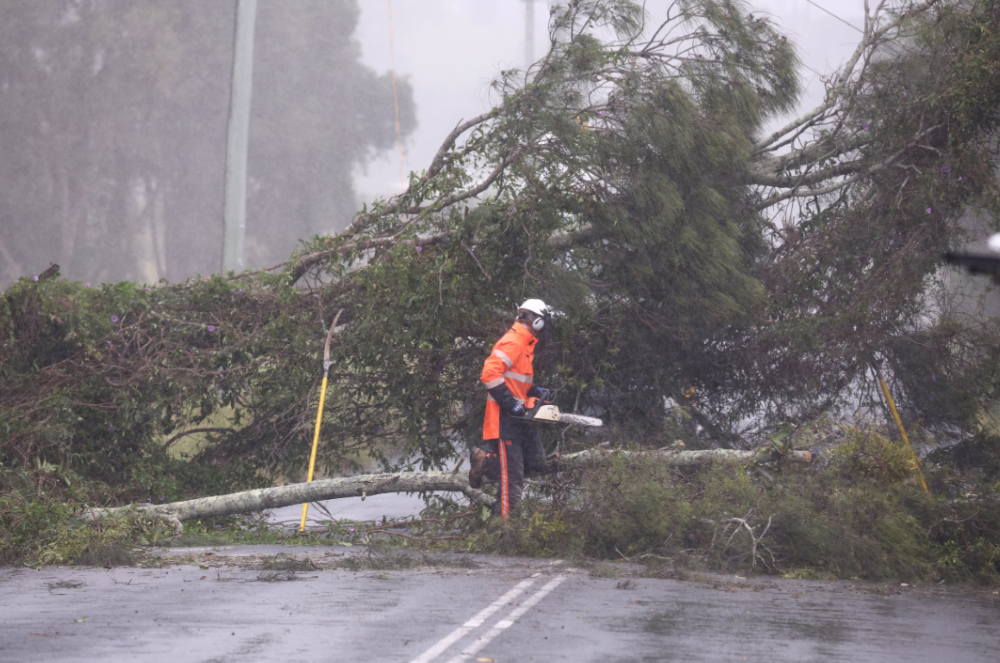 hundreds of thousands of residents in eastern australia remain without electricity after cyclone alfred battered the region with heavy rain strong winds and widespread flooding photo reuters