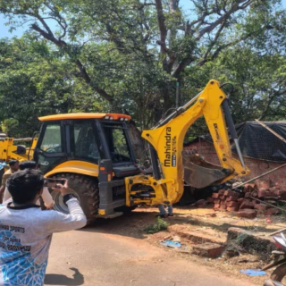 bulldozer action against maharashtra man for raising pakistan zindabad slogan photo nitish n rane x handle via financial express