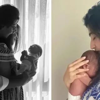 Pakistani actor welcomes her first child