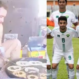 Pakistani footballer turns jalebi seller due to financial hardships