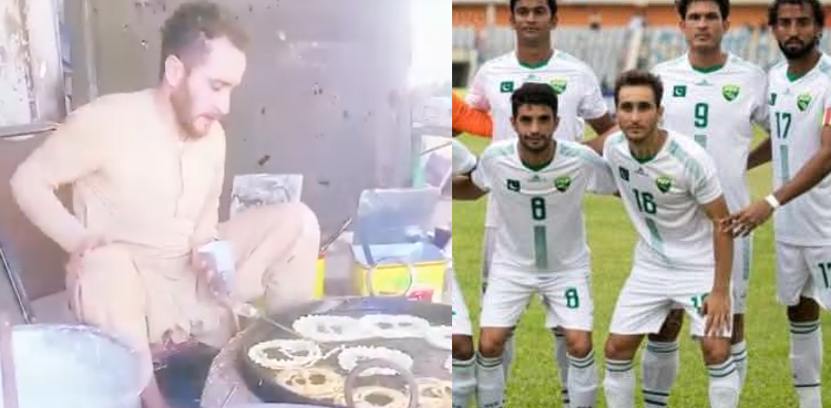 Pakistani footballer turns jalebi seller due to financial hardships