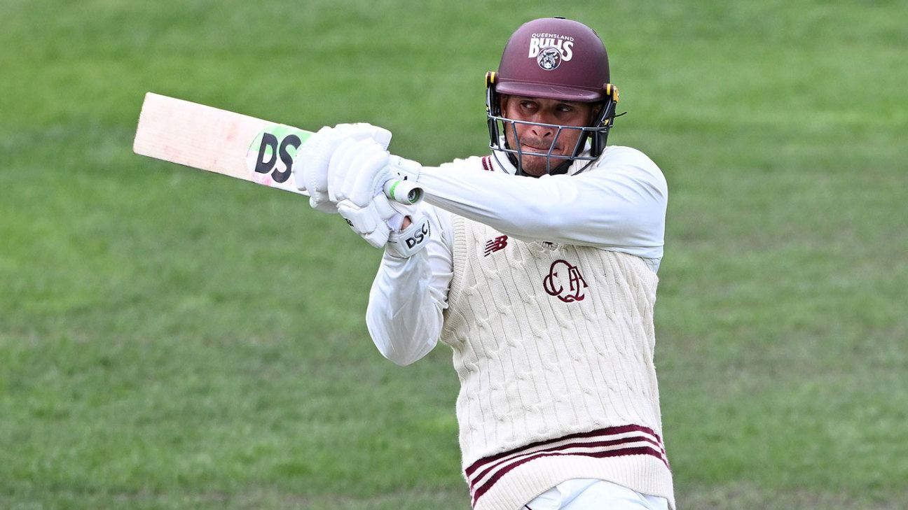 Sheffield Shield 2024/25, TAS vs QLD 26th Match Match Report, March 06 - 09, 2025