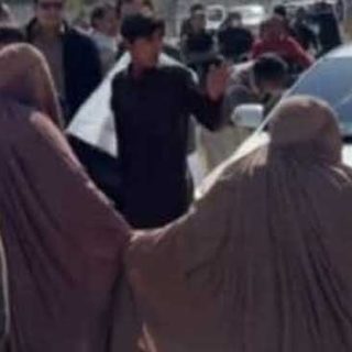 Women protest, block road against gas loadshedding in Mardan