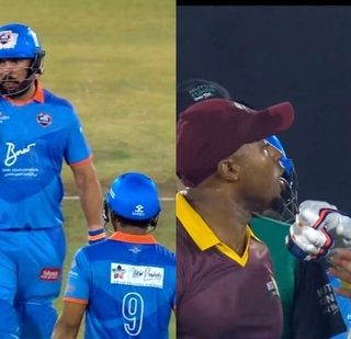 Yuvraj Singh and Tino best clash in heated IML 2025 final