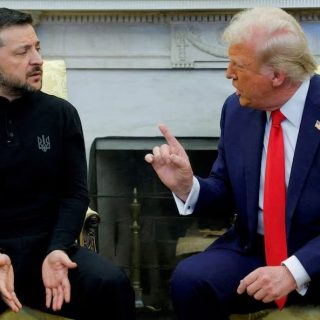 us president donald trump meets with ukrainian president volodymyr zelenskiy at the white house in washington dc us on february 28 2025 photo reuters